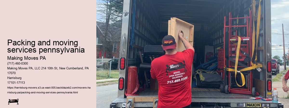 packing and moving services pennsylvania